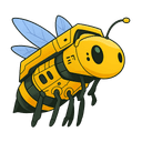 Robo bee icon