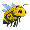 Robo bee icon